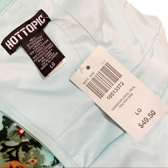 NWT Floral Dress with tulle under layer - Picture 5 of 5